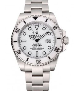 Rolex Submariner Replica High Quality White Dial 40mm Luxury Watch 1453863