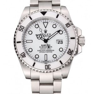Rolex Submariner Replica High Quality White Dial 40mm Luxury Watch 1453863