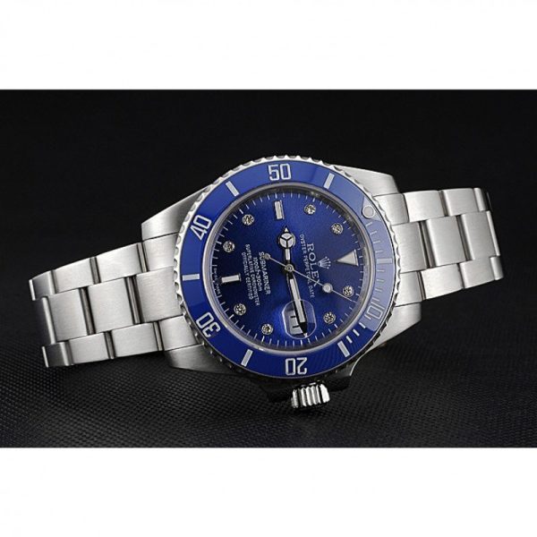 Replica Rolex Submariner 40mm Blue Dial High Quality Luxury Watch 622638 - Image 4