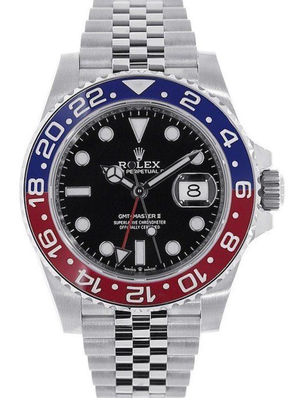 Rolex GMT-Master II Replica 40mm 126710BLRO ??Pepsi?? Jubilee - Luxury High Quality Timepiece
