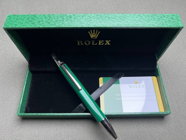 Rolex Ballpoint Pen Replica - Luxury High-Quality Writing Instrument - Elegant Design - Perfect Gift for Collectors - Image 3