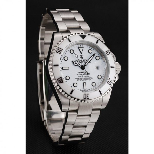 Rolex Submariner Replica High Quality White Dial 40mm Luxury Watch 1453863 - Image 2