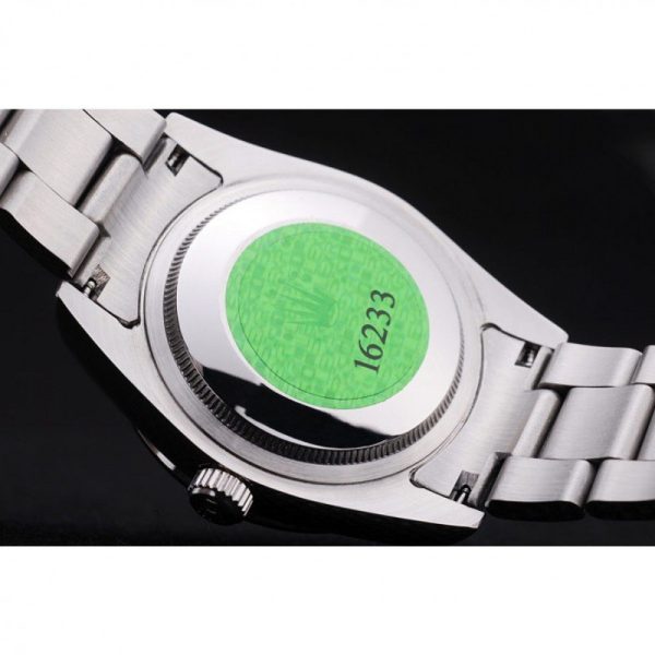 Rolex Datejust Replica 36mm Silver Dial Luxury Automatic Men's Watch - Image 8