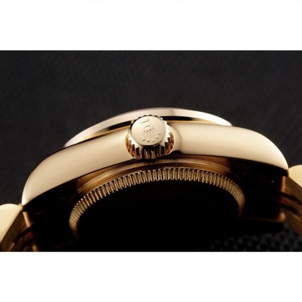 Superclone Rolex Datejust Replica 28mm Gold Dial Luxury Watch 1454096 - High Quality Fashion Timepiece - Image 9