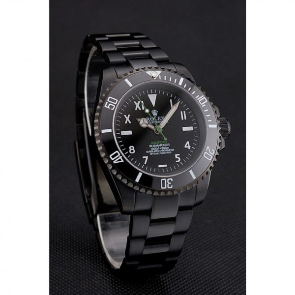 Rolex Submariner Replica 41mm Black Dial Luxury Men's Watch PR16233BBL - Image 3
