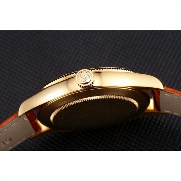 Superclone Rolex Cellini 38mm Gold Dial Replica | Luxury Watch for Men - Image 9