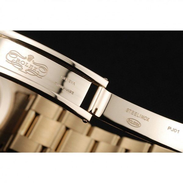 Rolex Sky-Dweller Replica 41mm Gold Dial 80243 Luxury Men's Watch - Image 8