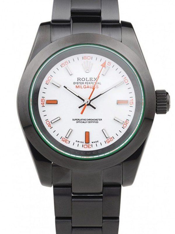 Rolex Milgauss Replica High Quality 40mm White Dial Men??s Watch
