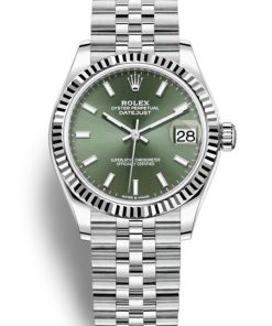 Luxury Rolex Replica Datejust 31mm Mint Green Dial 278274 High Quality Watch