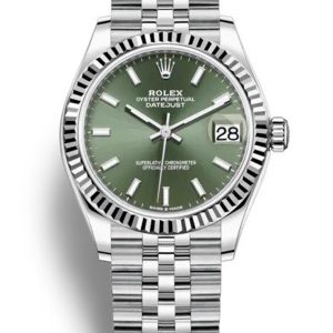 Luxury Rolex Replica Datejust 31mm Mint Green Dial 278274 High Quality Watch