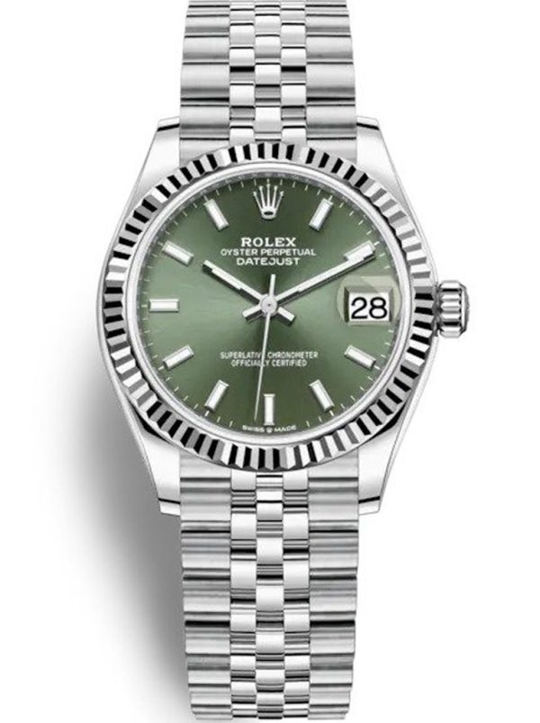 Luxury Rolex Replica Datejust 31mm Mint Green Dial 278274 High Quality Watch