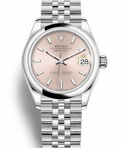 Rolex Datejust Replica 31mm Pink Dial 278240 Luxury High Quality Women's Watch