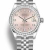 Rolex Datejust Replica 31mm Pink Dial 278384RBR Luxury High Quality Watch