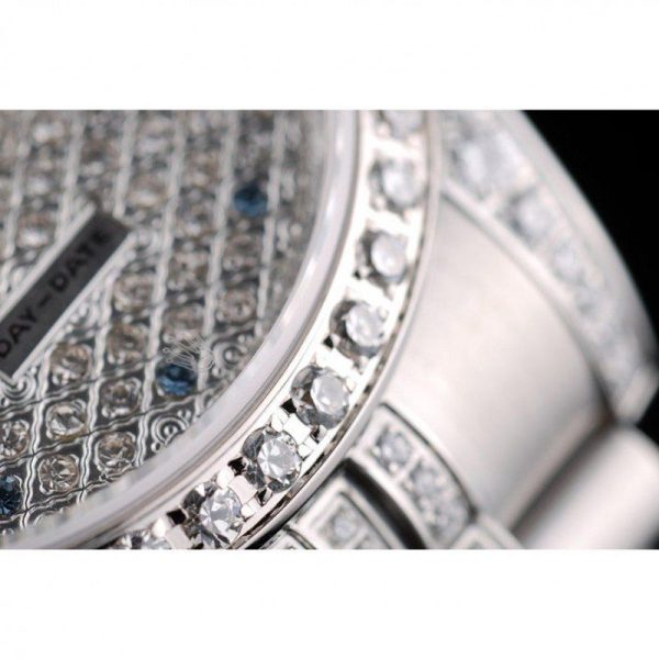 Rolex Day-Date 36mm Diamond Dial Replica Luxury High-Quality Watch - Image 11