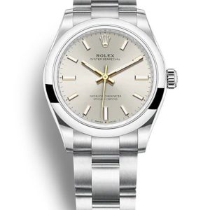 Rolex Oyster Perpetual Lady 31mm Silver Dial Replica - Luxury High Quality Timepiece for Women