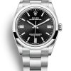 Rolex Oyster Perpetual Replica Lady 36mm Black Dial 126000 Luxury Women's Watch