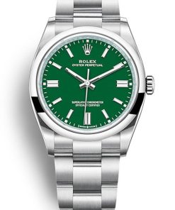 Rolex Oyster Perpetual Replica Lady 36mm Green Dial 126000 Luxury High Quality Watch