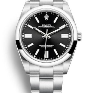 Rolex Replica Oyster Perpetual 41mm Black Dial 124300 Luxury High-Quality Watch