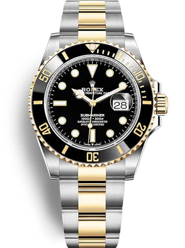 Superclone Rolex Submariner Replica 41mm Black Dial 126613LN Luxury High-Quality Timepiece