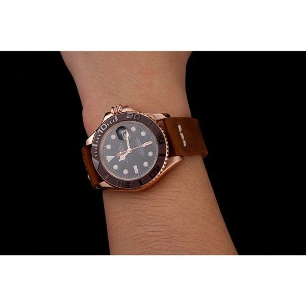 Rolex Yacht-Master Replica 41mm Black Dial Luxury Watch - High Quality Timepiece - Image 9