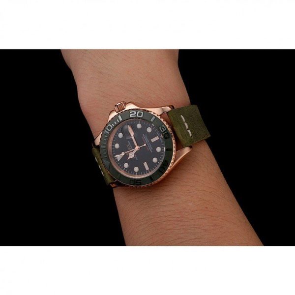 Replica Rolex Yacht-Master 41mm Black Dial - High Quality Luxury Timepiece - Image 9