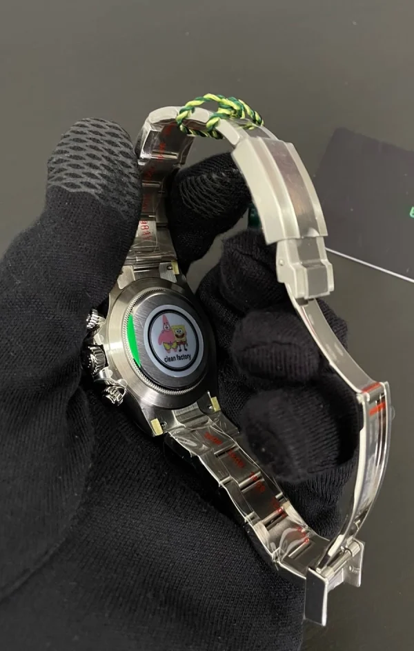 Rolex Daytona Superclone Replica "Reverse Panda" Black Dial 116500LN Luxury High-Quality Watch - Image 5