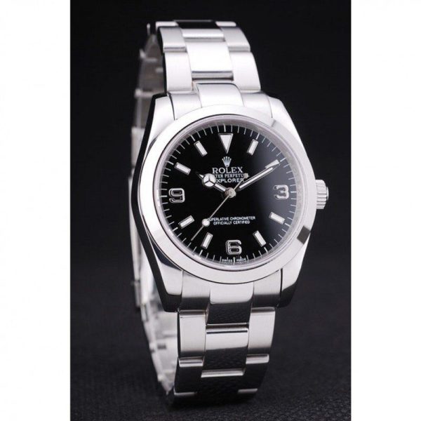 Rolex Explorer Superclone Replica Black Dial SRL156 14270 36mm Luxury High Quality Watch - Image 3
