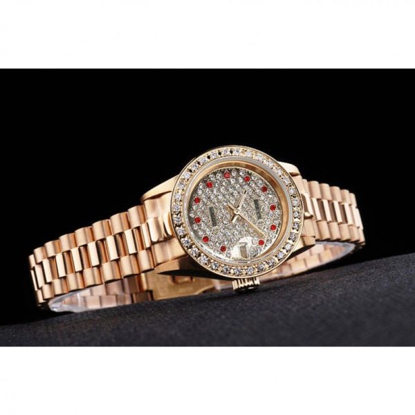 Rolex Datejust 28mm Silver Dial Replica Luxury Women's Watch - Image 4