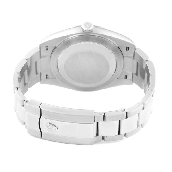 Rolex Replica Datejust 41mm Rhodium Dial 126334 ??Wimbledon?? Flutted Oyster Luxury Automatic Men's Watch - Image 4