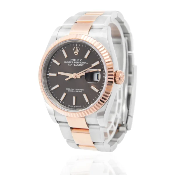 Rolex Datejust Replica 36 mm Chocolate Dial 126231 Oyster Luxury Watch for Men - Image 2