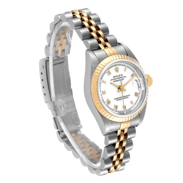 Rolex Lady-Datejust Replica 69173 White Dial 26mm Luxury Women's Watch - Image 3