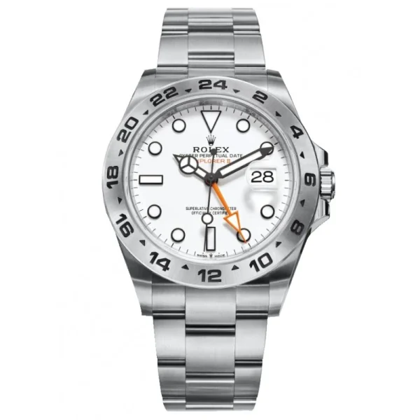 Rolex Explorer II Replica 226570 Polar White Dial 42mm Luxury High Quality Watch