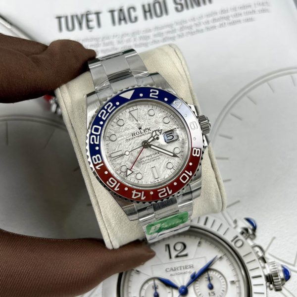 Superclone Rolex GMT-Master II Meteorite Dial 126719BLRO ??Superman?? Oyster Replica - Luxury High-Quality Timepiece with Distinctive Features - Image 3