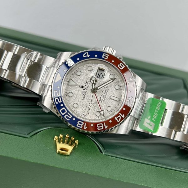 Superclone Rolex GMT-Master II Meteorite Dial 126719BLRO ??Superman?? Oyster Replica - Luxury High-Quality Timepiece with Distinctive Features - Image 5