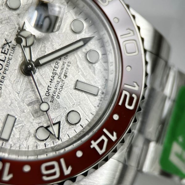 Superclone Rolex GMT-Master II Meteorite Dial 126719BLRO ??Superman?? Oyster Replica - Luxury High-Quality Timepiece with Distinctive Features - Image 7