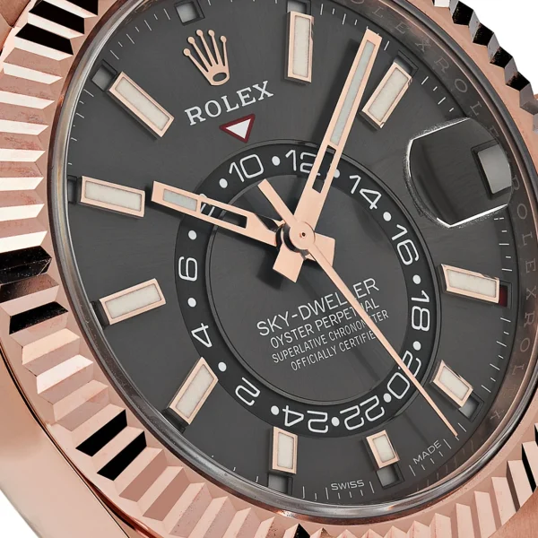 Rolex Sky-Dweller Replica 42mm Black Dial 326235 Luxury Timepiece High Quality - Image 5
