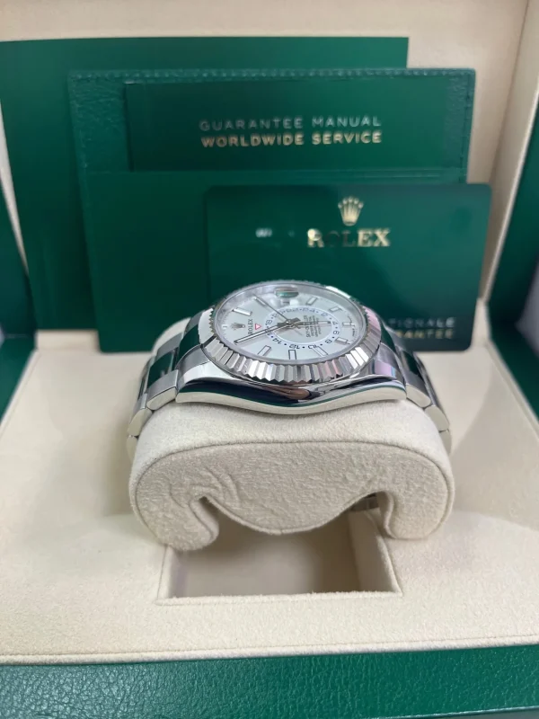 Rolex Sky-Dweller Superclone 336934 Intense White Dial 42 mm Luxury Replica Automatic Watch for Men - Image 5