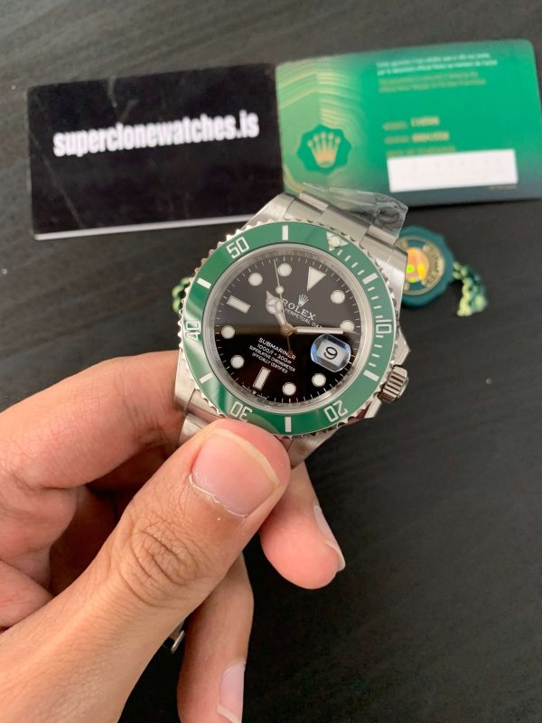 Rolex Submariner Superclone 126610LV ??Starbucks?? Replica Luxury 41mm Black Dial High Quality Watch - Image 6