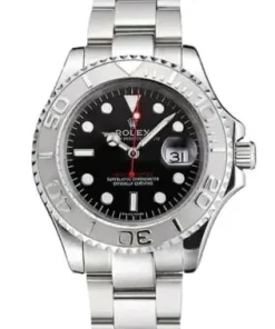 Replica Rolex Yacht-Master 40mm Black Dial Luxury Watch for Men 116622