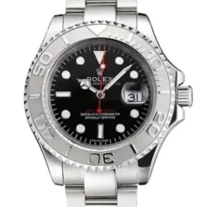 Replica Rolex Yacht-Master 40mm Black Dial Luxury Watch for Men 116622