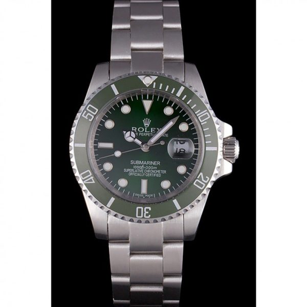 Superclone Rolex Submariner Replica Green Dial 40mm Luxury Men's Watch - Image 2