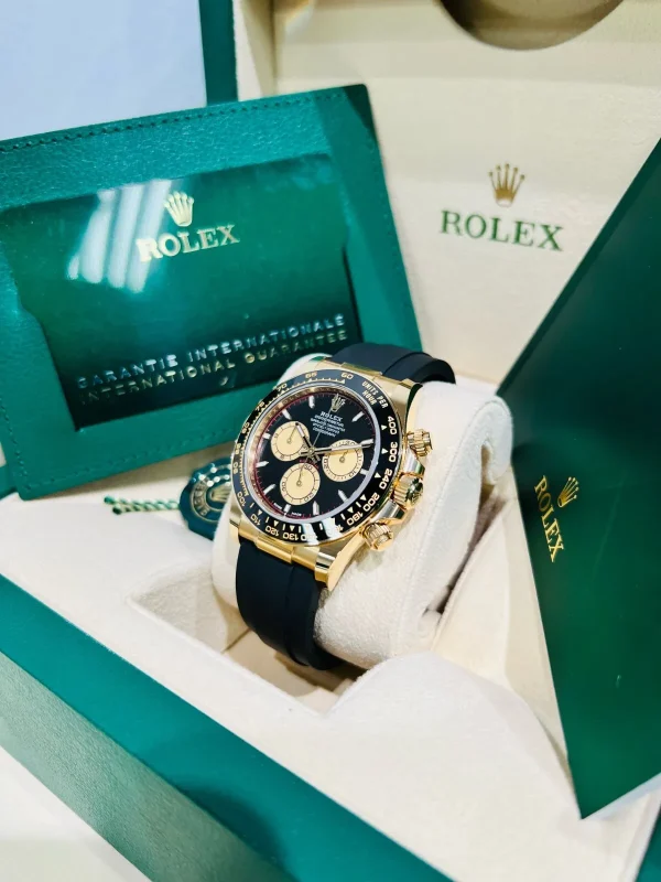 Rolex Daytona Superclone Replica 126518LN Intense Black Dial 40 mm Luxury High-Quality Watch - Image 3