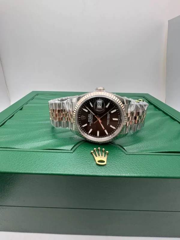 Rolex Datejust 36 mm Chocolate Dial 126231 Jubilee Replica | Luxury Men's Watch - Image 6