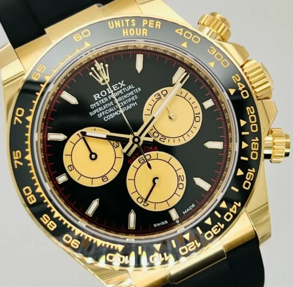 Rolex Daytona Superclone Replica 126518LN Intense Black Dial 40 mm Luxury High-Quality Watch - Image 6