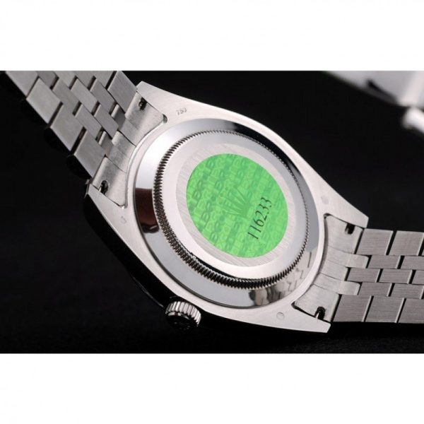 Rolex Datejust 41mm Silver Dial Replica Luxury Automatic Men's Watch - High Quality Waterproof Timepiece - Image 8