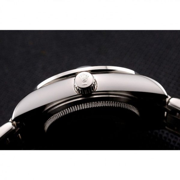 Rolex Datejust Replica 33mm Orange Dial Luxury Watch - High Quality Timepiece - Image 9