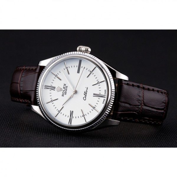 Rolex Cellini Replica 40mm White Dial Luxury Watch | High Quality Timepiece - Image 6