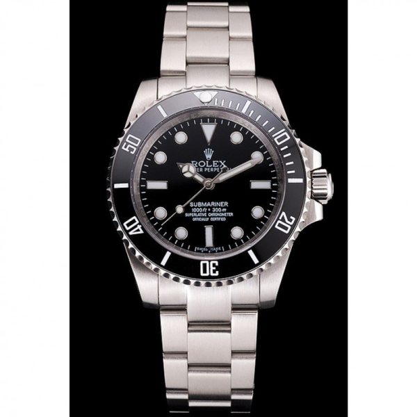 Rolex Submariner Superclone Replica 114060 40mm Black Dial Luxury Watch - High Quality Timepiece - Image 2