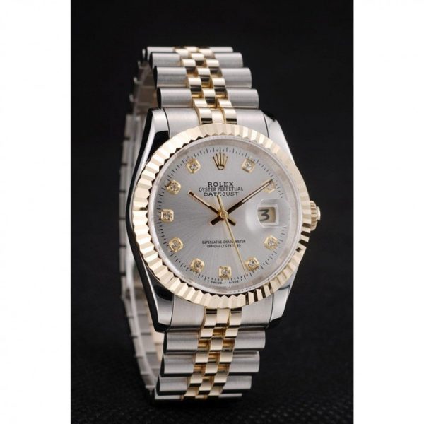 Rolex Datejust Superclone Replica 36mm White Dial Luxury Watch - High Quality Timepiece - Image 6