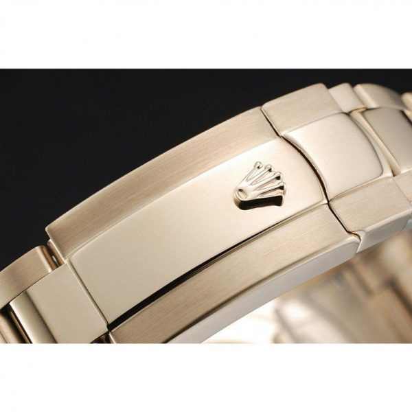 Rolex Sky-Dweller Replica 41mm Gold Dial 80243 Luxury Men's Watch - Image 7
